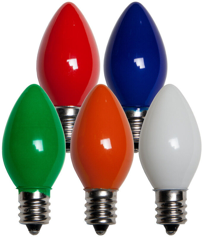 C7 5 Watt Ceramic Replacement Bulbs