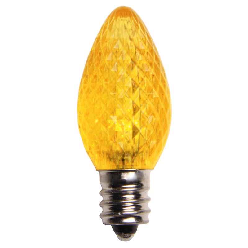 C7 Faceted LED Bulbs