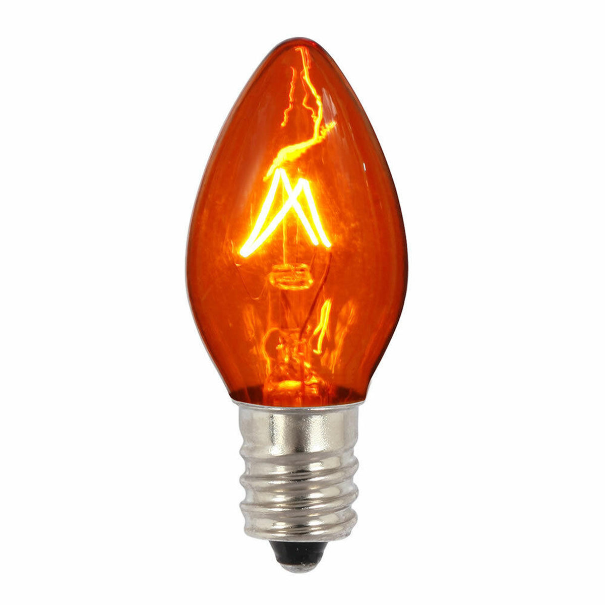 C7 5 Watt Transparent Bulbs
