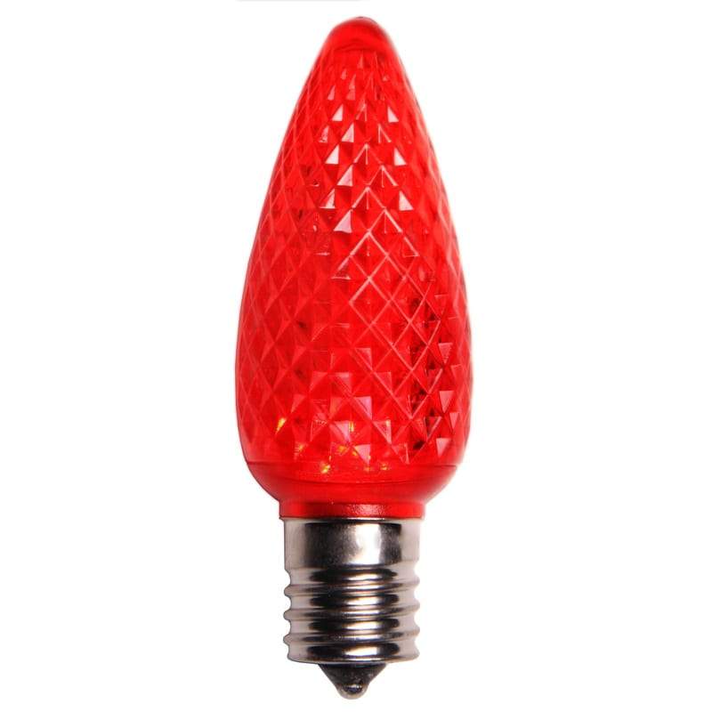 C9 Faceted LED Bulbs