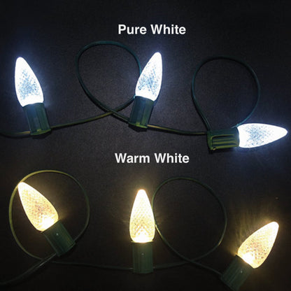 C9 Faceted LED Bulbs