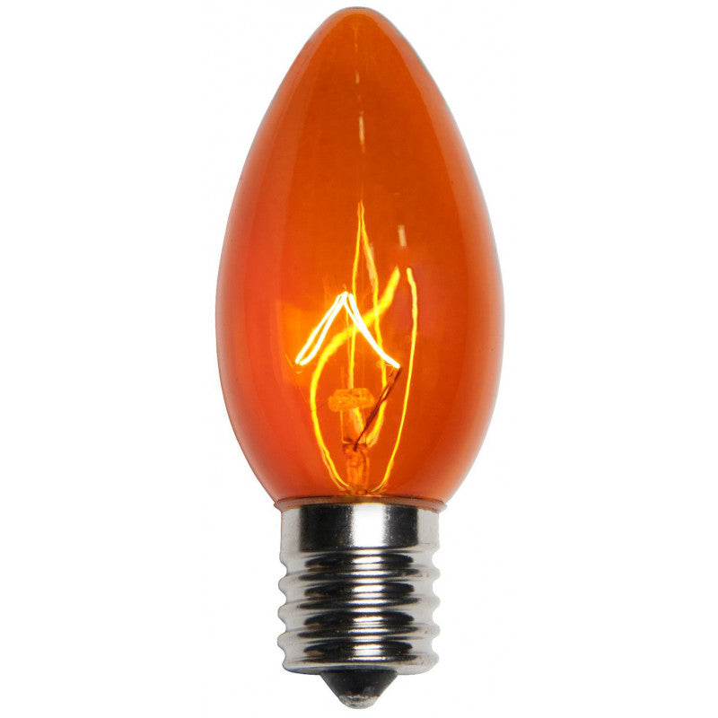 C9 7 Watt Incandescent Bulbs