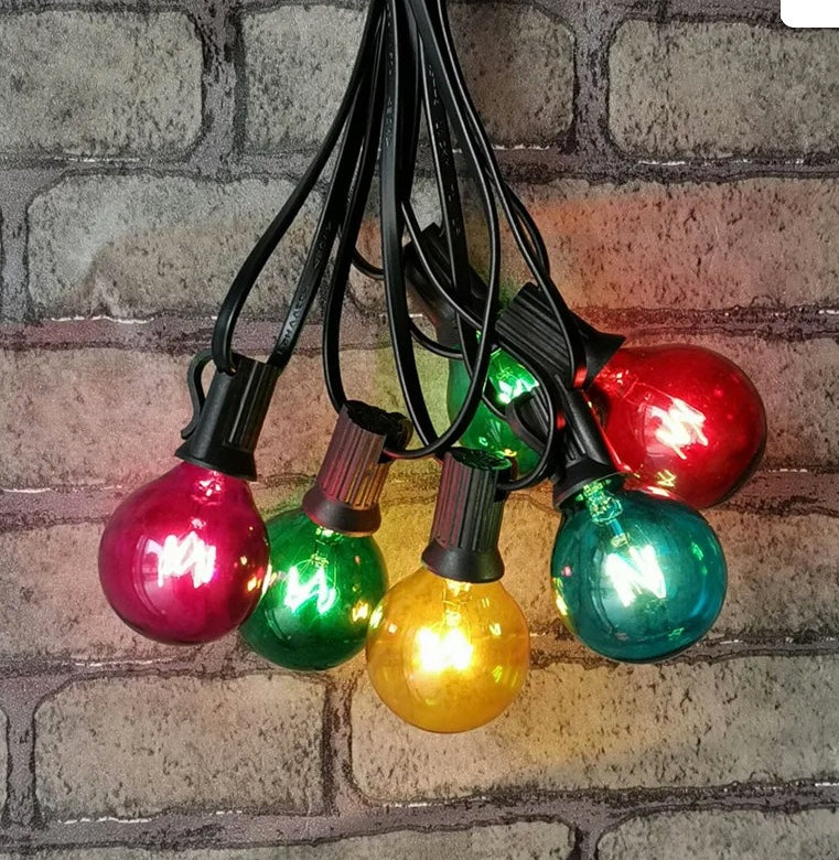 G40 5 Watt Incandescent Replacement Bulbs - Patio String Light Bulbs