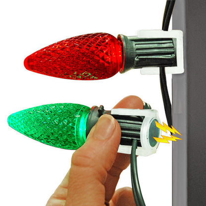 Heavy Duty Magnetic Christmas Light Clips For C9 and C7 Lights