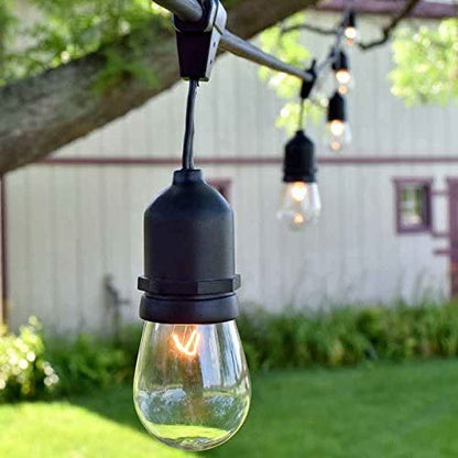 S14 11 Watt Clear Incandescent Bulbs
